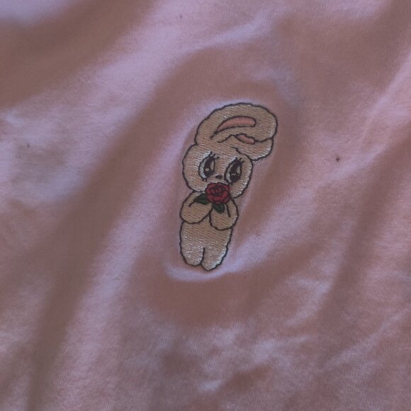 Lazy Oaf esther loves oaf Esther Bunny Tee OS New Oversized - Picture 2 of 4